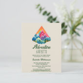 バジェットマウンテンアドベンチャーが赤ちゃんシャワーを待つ (スタンド正面)