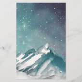 バジェットマウンテンズパインブライダルシャワー招待 (裏面)