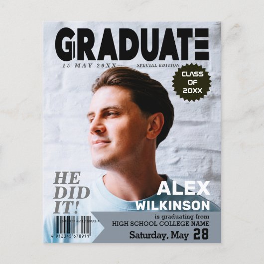 バジェットマガジンカバースタイルガイ発表 チラシ (正面)