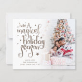 バジェットマジカルホリデーシーズン写真クリスマス (正面)