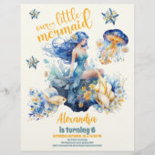 バジェットマジカルマーメイドバースデーパーティー チラシ (正面)