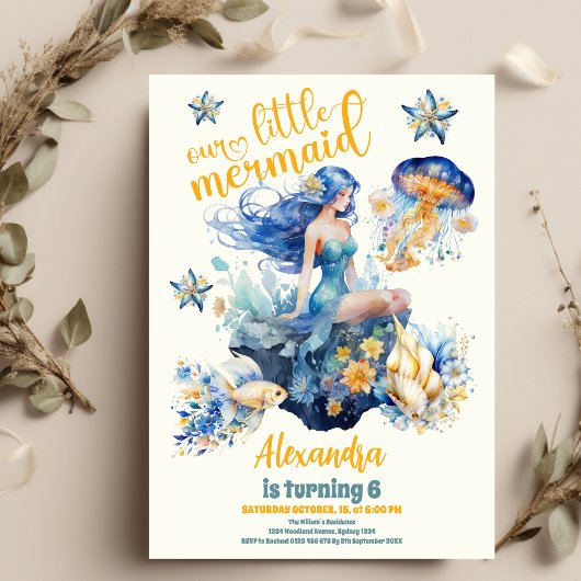 バジェットマジカルマーメイドバースデーパーティー チラシ