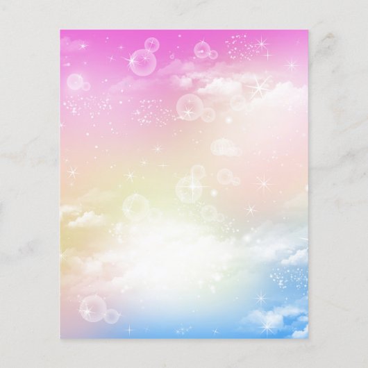 バジェットマジカルユニコーンレインボーバースデーパーティー (裏面)