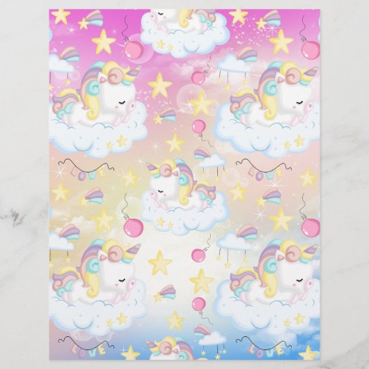 バジェットマジカルユニコーンレインボーバースデーパーティー チラシ (裏面)