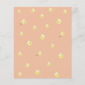 バジェットマムマビーベイビーシャワー招待状 (裏面)