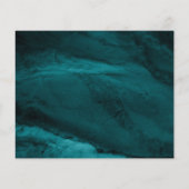 バジェットマーブルグリーンお祝いオブライフ招待状 (裏面)