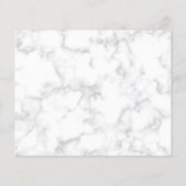 バジェットマーブルフォトお祝いオブライフ招待状 (裏面)