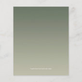 バジェットミスティフォレスト誕生日招待状 (裏面)