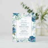 バジェットミッドナイト開花ブライダルシャワー招待 (スタンド正面)