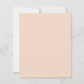 バジェットミニマリストスターメリークリスマスカード (裏面)