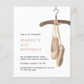 バジェットミニマリストバレエバレリーナ第6誕生日 (正面)