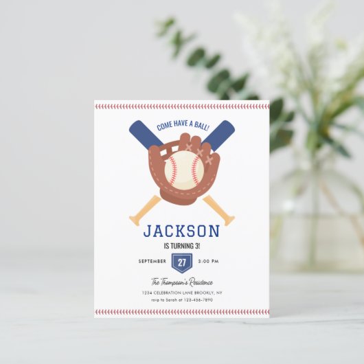 バジェットミニマリスト野球バッターアップ誕生日 (スタンド正面)