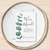 バジェットミニ引っ越しましたユーカリ発表 ノートカード