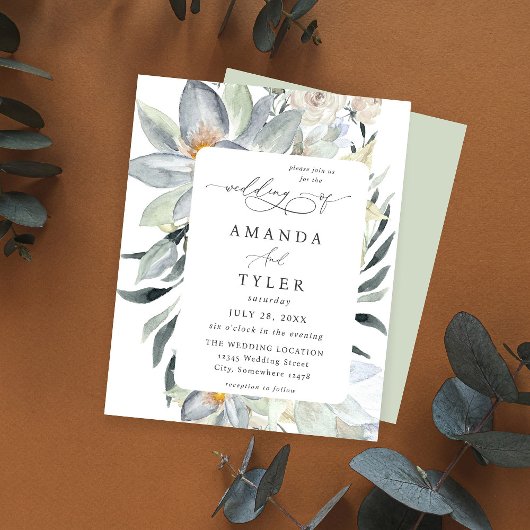 バジェットミントグリーン&ホワイト結婚フローラ- Mint