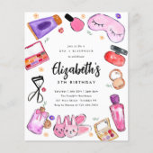 バジェットメイクアップガールズランバースリープバースパ誕生日 (正面)