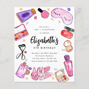 バジェットメイクアップガールズランバースリープバースパ誕生日