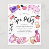 バジェットメイクアップパジャマガールズスランバースパ誕生日 (正面)