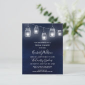 バジェットメイソンジャースブライダルシャワー招待 (スタンド正面)