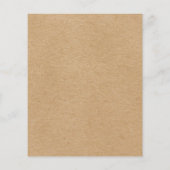 バジェットメインスクイズレモンウェディングシャワー招待状 (裏面)