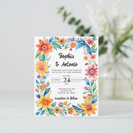 バジェットメカラフルキシカンフローラフィ結婚エスタ (スタンド正面)