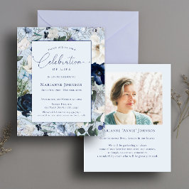 バジェットメモリアルブルーフローラお祝いオブ・ライフ チラシ