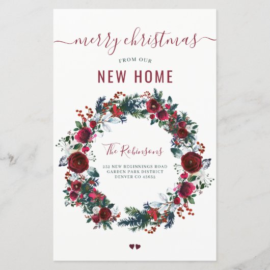 バジェットメリークリスマスの新しい家の引っ越し (正面)