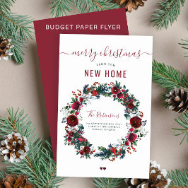 バジェットメリークリスマスの新しい家の引っ越し