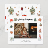 バジェットメリークリスマスクッキー&トリートフォト (正面/裏面)