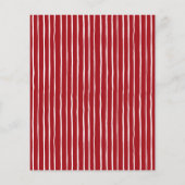 バジェットメリークリスマススクリプトフォトホリデーカード (裏面)