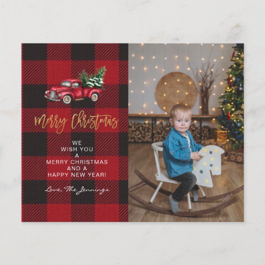 バジェットメリークリスマストラック&バッファローC写真 (正面)