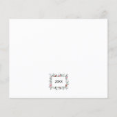 バジェットメリークリスマスホリデーグリーナリー2024カード チラシ (裏面)