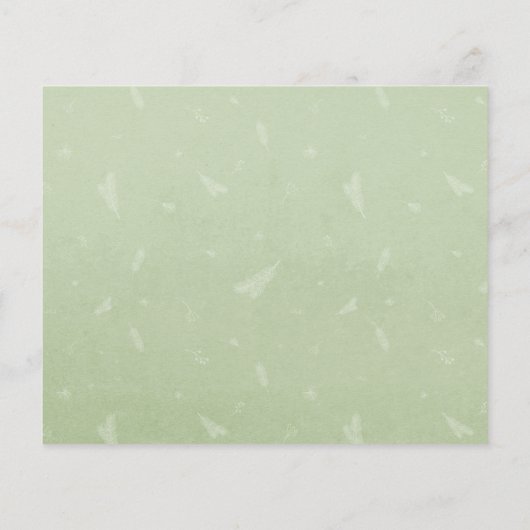 バジェットメリークリスマス手書き休日の写真 (裏面)