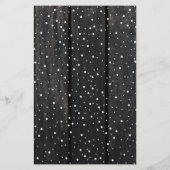 バジェットメリークリスマス3写真ラスティックホリデーカード (裏面)