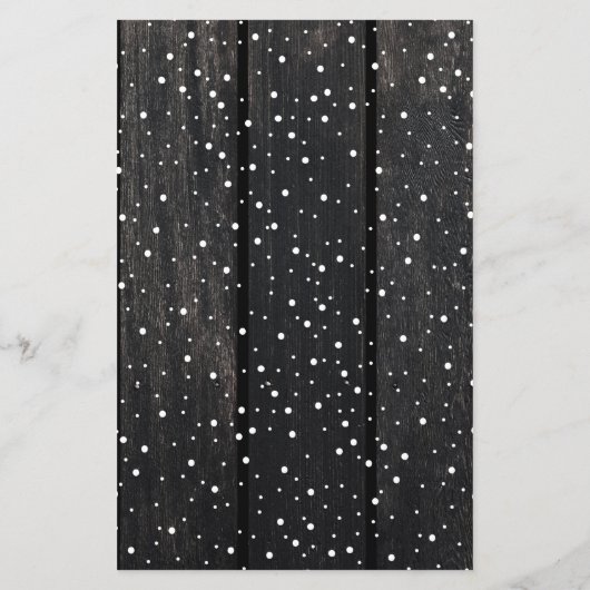 バジェットメリークリスマス3写真ラスティックホリデーカード (裏面)