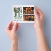 バジェットメリーリトルクリスマス2フォトホリデーカード チラシ (手)