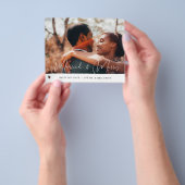 バジェットメリー&ホリ結婚したー写真 チラシ (手)