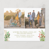 バジェットメレカリキ葉マカホリデー3フォトカード (裏面)