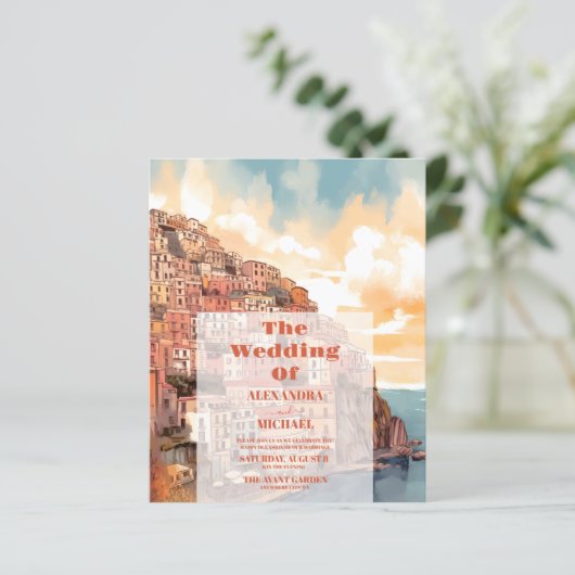 バジェットモダンイタリエレガントア目的地の結婚式 (スタンド正面)