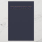 バジェットモダンガーデン葉ウェディングA9 (裏面)