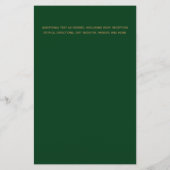 バジェットモダンガーデン葉ウェディングA9 (裏面)