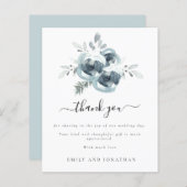 バジェットモダンクリスマスブーケ結婚の感謝 (正面/裏面)