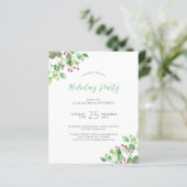 バジェットモダングリーンホリデーパーティーへの招待 (スタンド正面)