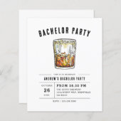 バジェットモダングルームウイスキーバチュラーパーティ (正面/裏面)