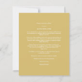 バジェットモダンゴールデンエフェクト3枚結婚の写真 (裏面)