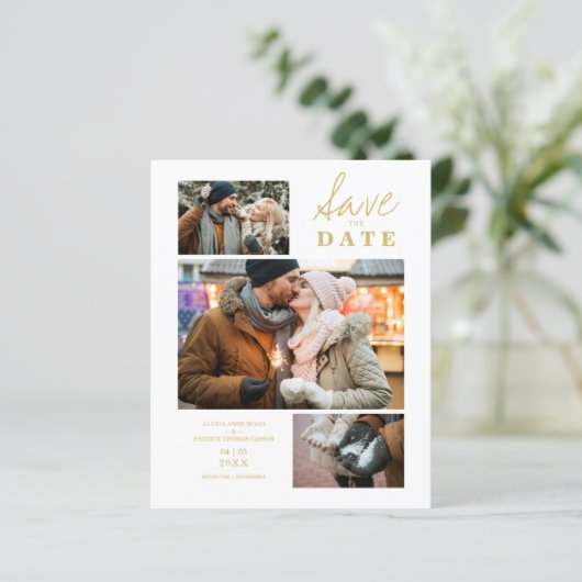 バジェットモダンゴールデンエフェクト3枚結婚の写真 (スタンド正面)