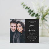 バジェットモダンサイドフォト結婚エル書道 (スタンド正面)