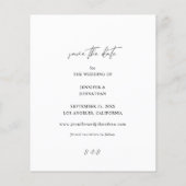 バジェットモダンシック写真ヴェルティW日付を保存V2 (裏面)