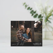 バジェットモダンシック写真水平の日付を保存B (スタンド正面)