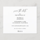 バジェットモダンシック写真水平保存日付 (裏面)