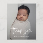 バジェットモダンスクリプト写真バプテスマありがとう (正面)